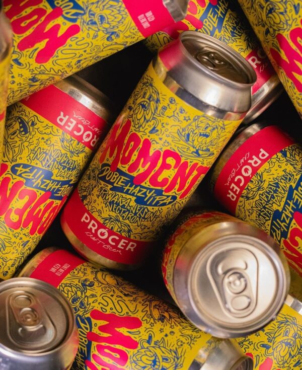 Procer- Momentum- Hazy DOBLE IPA c/ lupulos riwaka, nelson y nectaron