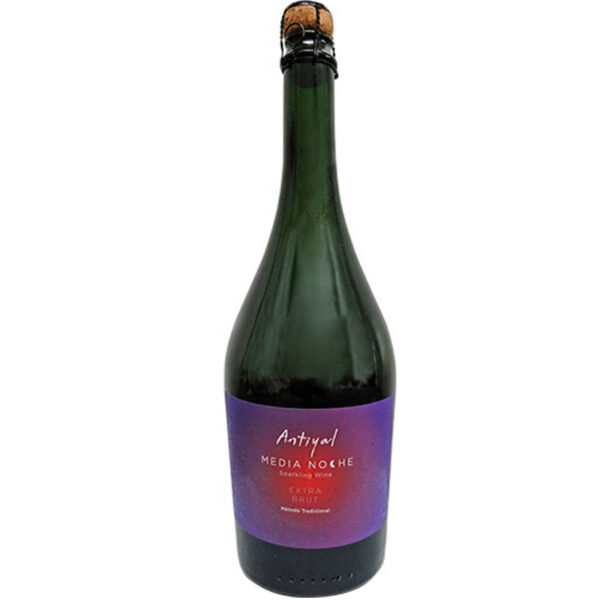 Antiyal - MEDIA NOCHE - Espumante Extra Brut - Chardonnay 56%, Pinot Noir 44%